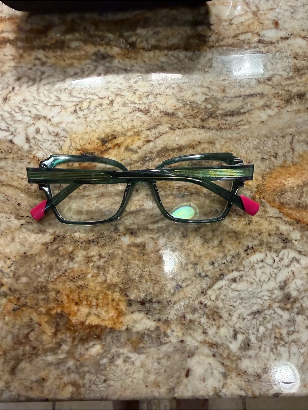 Etnia Barcelona Vesta Women’s Green, Pink and Black Designer Glasses - Eyewear